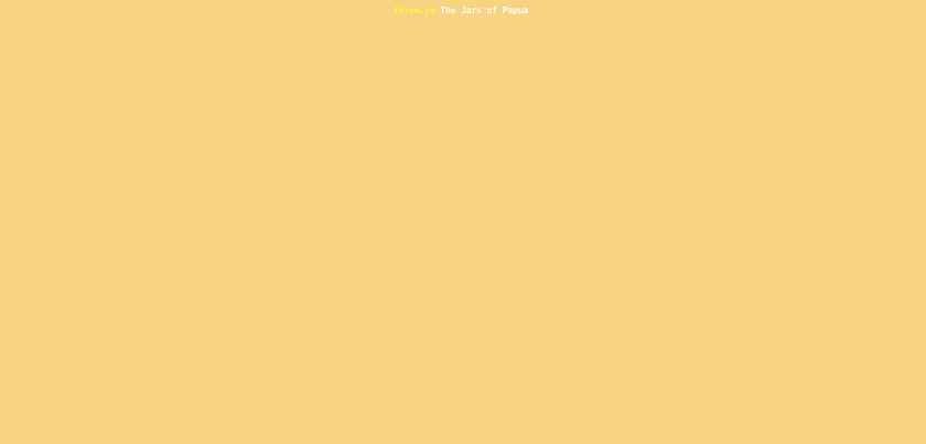 Basic webpage with peach background.
